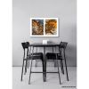 Spills Diptych #15: Coffee Ground Abstract | Photography by Susan Bowen