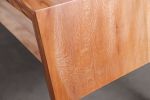 Sycamore Waterfall Desk | Tables by Urban Lumber Co.. Item made of wood with metal