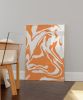 The Energy Of Orange Art Print | Prints by Britny Lizet. Item composed of paper in boho or contemporary style
