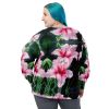 Unisex Sweatshirt - Desire - Pink Lily Floral Realism | Work by Eman's Gallery
