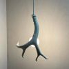 Deer Antler Pendant | Pendants by Farmhaus + Co.. Item made of ceramic & synthetic