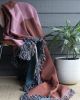 Grand Signet Throw | Linens & Bedding by Karbon Market. Item made of cotton