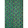 Silk Suzani Tapestry, Terra Cotta Suzani Wall Hanging Decor, | Tablecloth in Linens & Bedding by Vintage Pillows Store