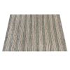 Natural Denim Cotton Rug Handmade Area Carpet Striped Farmhouse Scandinavian Neutral Bedroom Decor | Area Rug in Rugs by Swiflo