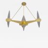 Alan Mizrahi QZ2451 Fuji | Chandeliers by Alan Mizrahi Lighting Design
