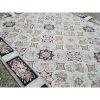 Vintage Aubusson Turkish Needlepoint Rug - 7'9'' X 9'6'' | Area Rug in Rugs by Vintage Pillows Store. Item composed of cotton and fiber