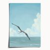 Wobbly Seagull in Flight | Prints by The Ugly Cat Studio