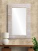 Handcrafted Wool Wall Mirror, Minimalist Boho Home Decor | Decorative Objects by Swiflo