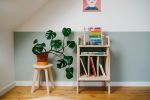 Modern vinyl record storage Handmade Custom Furniture | Cabinet in Storage by Plywood Project. Item made of birch wood compatible with minimalism and mid century modern style