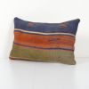 Cottage Decor Kilim Lumbar Pillow Cover, Simple And Plain Or | Cushion in Pillows by Vintage Pillows Store