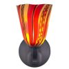 AMORE FIORE Sconce (RONDO) | Sconces by Oggetti Designs. Item made of metal & glass