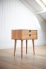 Nightstand One or Two Drawers | Storage by Manuel Barrera Habitables. Item composed of oak wood