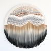 Round Textile Artwork - DILIANA | Macrame Wall Hanging in Wall Hangings by Rianne Aarts / Teddy and Wool Studio