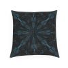 Raven Feather Velvet Cushion | Pillows by Sean Martorana. Item made of cotton