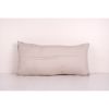 Queen Boho Woven Bedding White Herki Kilim Pillow Cover, Ove | Cushion in Pillows by Vintage Pillows Store