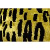 16" x 23" Tiger Motif Pillow Cover, Gold Ikat Velvet Pillow | Sham in Linens & Bedding by Vintage Pillows Store. Item made of cotton with fiber