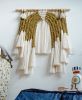 Mustard Velvet Rainbow | Macrame Wall Hanging in Wall Hangings by Ranran Studio by Belen Senra. Item composed of cotton and fiber in boho style