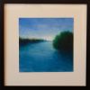 Saturday River | Oil And Acrylic Painting in Paintings by Victoria Veedell. Item composed of paper & synthetic compatible with contemporary style