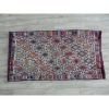 Vintage Embroidery Turkish Cicim Kilim Rug - Small Rug Mat | Rugs by Vintage Pillows Store. Item composed of cotton and fiber
