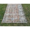 Front of Kitchen Sink Rug Hand Made Faded Mini Rug | Small Rug in Rugs by Vintage Pillows Store. Item composed of cotton & fiber