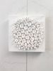 "Pure white #1" | Wall Sculpture in Wall Hangings by Natasha Kanevski. Item made of canvas compatible with minimalism and contemporary style