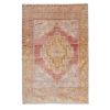 Geometric Design Rug, Decorative Old Handmade Wool Carpet | Area Rug in Rugs by Vintage Pillows Store. Item composed of cotton
