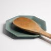 Handmade Porcelain Spoon Rest | Utensils by The Bright Angle. Item made of wood