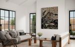 Aqua High Wave Wall Décor | Decorative Objects by PlusObject
