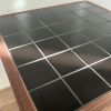 Black Walnut Side Table – End table cylinder base | Tables by Warnkestudio