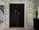 Birds Of Paradise - Green | Wallpaper in Wall Treatments by Wallcovetings by Brenda Houston. Item composed of fabric