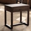 Flagg Side Table | Bedside Table | Storage by Alabama Sawyer | Tables by Alabama Sawyer. Item made of wood