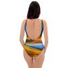One Piece Swimsuit - Day Blazed - Tropical Sunset | Work by Eman's Gallery