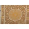 Central Asian Suzani Textile, Embroidered Cotton Bed Cover, | Tablecloth in Linens & Bedding by Vintage Pillows Store