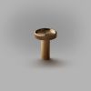 Vera, Brass cabinet knobs, Cabinet handles, Cabinet knobs | Hardware by Plywood Project. Item composed of brass in minimalism or mid century modern style