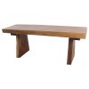 Haussmann® Wood Natural Edge Bench 48 in x 18 x 18 in | Benches & Ottomans by Haussmann®