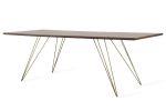 Williams Coffee Table / Walnut / Rectangle | Dining Table in Tables by Tronk Design. Item composed of walnut