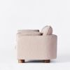 Miles Armchair Boucle Beige | Work by District Loom