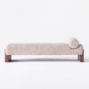 V Day Bed Sheepskin | Work by District Loom