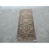 1970s Vintage Turkish Hand-Knotted Rug 1'10'' X 4'2'' | Area Rug in Rugs by Vintage Pillows Store. Item made of fiber