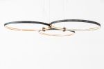 Portal Delta | Chandeliers by Next Level Lighting. Item made of oak wood with metal