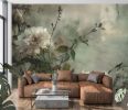 Paper Flowers — Bold Florals Luxury Wallpaper Mural | Wall Treatments by ELLE WALLS