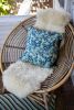 Batik Pillow | Blue and Green | Sham in Linens & Bedding by NEEPA HUT. Item composed of cotton