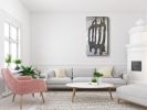 "No to perfectionism!" | Oil And Acrylic Painting in Paintings by Natasha Kanevski. Item made of canvas works with minimalism & contemporary style