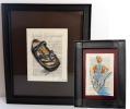 Hiking Shoe | Watercolor Painting in Paintings by Grange Home. Item composed of steel and paper in boho or contemporary style