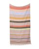 Fruit Stripe Bath Towel - Honeydew | Textiles by MINNA