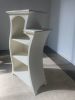 Bookcase No. 2 - Custom Color - SW 7009 Pearly White | Book Case in Storage by Dust Furniture