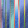 Irregular Stripe Colour Study Painting, Landscape Blue Ombre | Mixed Media in Paintings by Amelia Coward