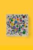 Button Box 10" x 10" | Mixed Media in Paintings by Emeline Tate. Item composed of canvas