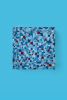 Squares Within Squares Blue and Red 20"x20" | Oil And Acrylic Painting in Paintings by Emeline Tate. Item composed of canvas and synthetic
