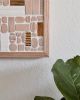 Tiled Wall Art no. 6 (MINI) - May 2022 Release | Wall Sculpture in Wall Hangings by Eliana Bernard. Item composed of wood & ceramic